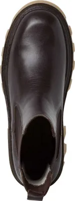 Produktbild von Tamaris Damen Stiefelette Chelsea Boot Leder kräftige Profilsohle 1-25808-41, Größe:40 EU, Farbe:Braun