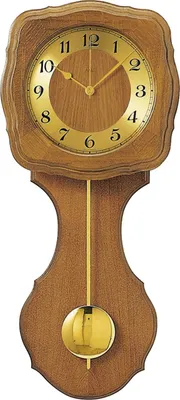 Produktbild von AMS Funk-Pendeluhr mit Schlag, Funkpendelwerk 4/4 Westminster/BimBam Schlag. Automatische Nachtabschaltung., 26x58x10cm, 5162/4
