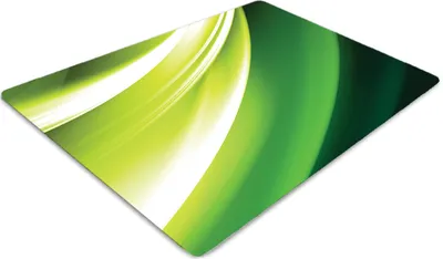 Obrázek produktu pro Podložka pod kancelářskou židli 120 cm x 90 cm Podložka pod kancelářskou židli - zelené pásy