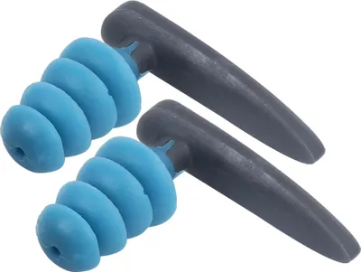 Image de Bouchons d'oreilles de natation - 2 pièces élastiques, souples et étanches, équipement de natation professionnel - Idéal pour les sports aquatiques en toute sécurité