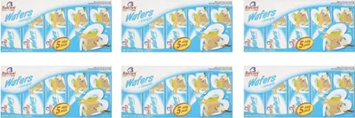 Produktbild von 6x Balconi Wafers alla Vaniglia Waffeln mit Vanillecreme ( 5 x 45g ) 225g Kekse Biscuit Cookies