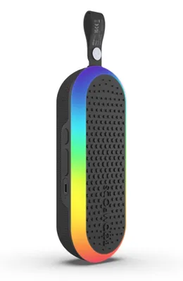 Productafbeelding van Kleine draagbare Bluetooth-luidspreker met verlichting - Luide draadloze buitenreizen en feestluidsprekers