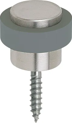 Produktbild von Bodentürstopper Türpuffer Türstopper ø 48mm (Bohr) Edelstahl matt