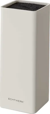 Produktbild von Echtwerk EW-MB-0130 Universal-Messerblock square mit Borsteneinsatz, weiß