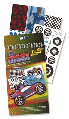 Obrázek produktu pro Folia 41104 "Monster Trucks" šablony - 14,2 x 24 cm