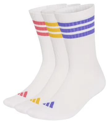 Produktbild von adidas Uni 3Stripes Cushioned Sportswear Crew Socks 3 Pair Pack Socks, white/