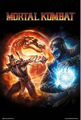 Productafbeelding van Mortal Kombat poster, videogameposter