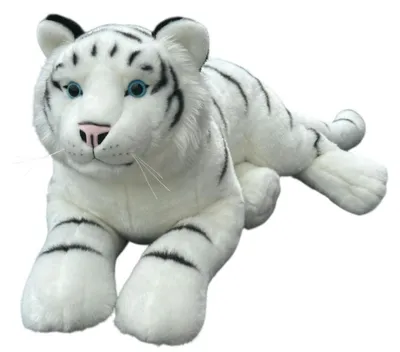 Produktbild von Dubi Kuscheltier Tiger weiß 70 cm