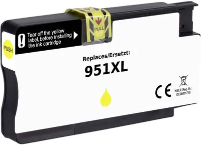 Produktbild von Renkforce Druckerpatrone ersetzt HP 951XL, CN048AE Kompatibel Gelb RF-5706060