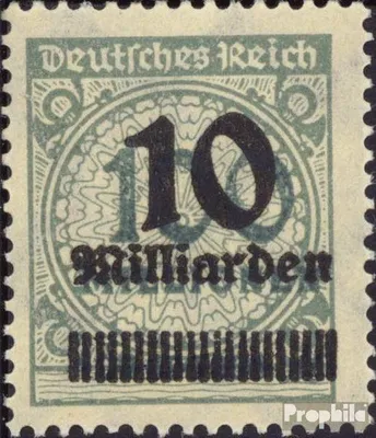 Produktbild von Briefmarken Deutsches Reich 1923 Mi 337 postfrisch Hochinflation