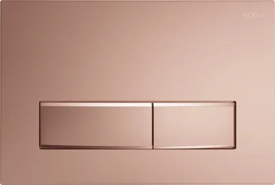 Produktbild von Mexen Fenix 09 Taste zur Betätigung der Spülung, Rosa Gold - 600905