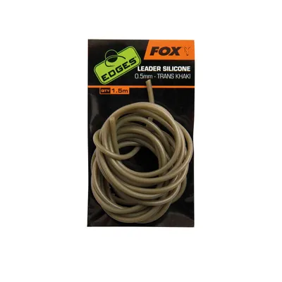 Zdjęcie produktu dla FOX Edges Leader Silicone 0,5mm - 1,5m Trans Khaki