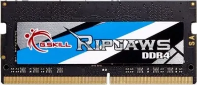 Zdjęcie produktu dla G.Skill Ripjaws SO-DIMM 8GB DDR4-2400Mhz, 8 GB, 2 x 4 GB, DDR4, 2400 MHz, 260-pin SO-DIMM