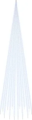Obrázek produktu pro vidaXL LED vánoční stromek pro stožár studená bílá 1134 LED diod 800 cm
