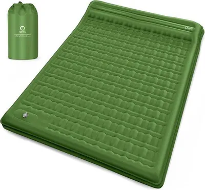 Produktbild von Famanu Luftbett Campingmatratze - 195 x 136 x 12 cm