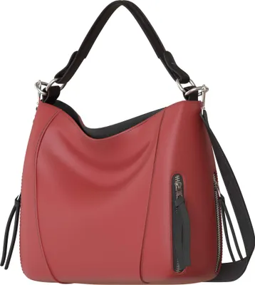 Produktbild von Damen Shopper Hand Henkel Tasche 30627 Red