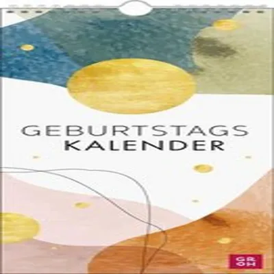 Produktbild von Immerwährender Geburtstagskalender Pattern
