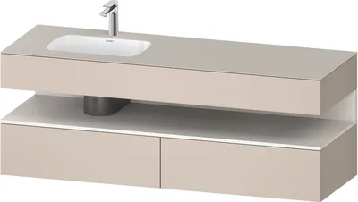 Produktbild von DURAVIT QA4795084910010 QTG EWT KWTU 1600 Wß Hgl. Be