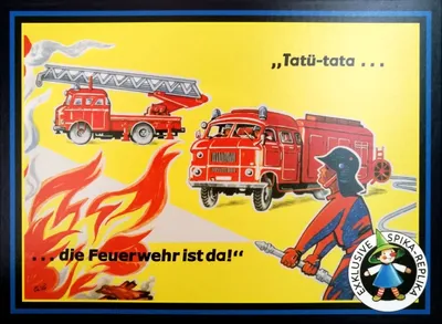 Produktbild von Spika GmbH Tatü-tata... Die Feurwehr ist da!