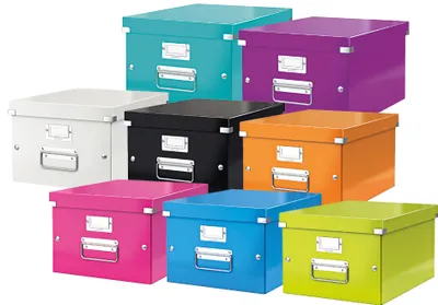 Image de LEITZ Boîte de classement Click & Store WOW DIN A4 vert