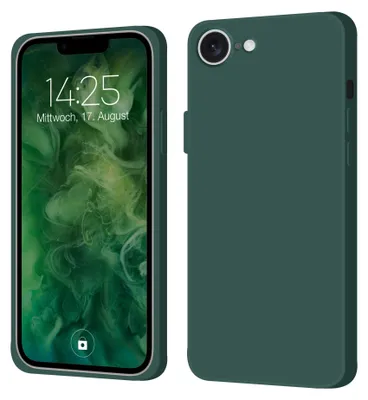 Produktbild von Hülle für Apple iPhone 17e Case Cover Bumper Smartphone Softgrip Schutzhülle Farbe: Grün