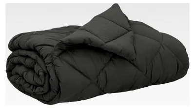 Produktbild von Sommerdecke Anthrazit 200 x 200 cm Mikrofaser