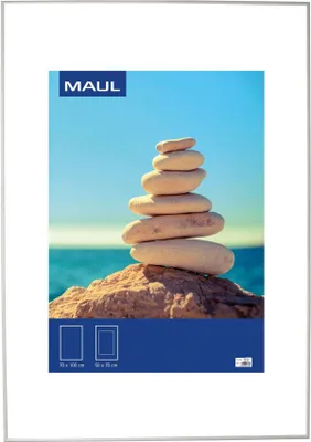 Zdjęcie produktu dla MAUL ramka na zdjęcia MAULdesign aluminium 70 x 100 cm, ok. B1 srebrna