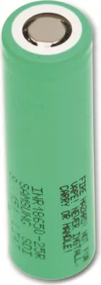 Produktbild von SAMSUNG LiIon-Akku INR18650-25R 3,6 V/2,5 Ah - Mindestbestellmenge: 2 Stück