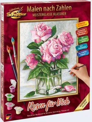 Produktbild von Schipper Malen nach Zahlen  - Rosen für Dich
