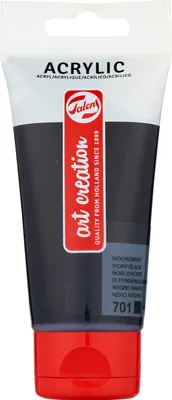 Obrázek produktu pro ROYAL TALENS akrylová barva ArtCreation, slonovinově černá, 75 ml