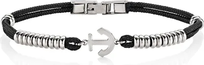 Produktbild von Armbanden   Leder Amen Silber   Kollektion Acciaio - mann