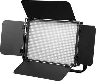 Produktbild von Walimex pro LED Niova 900 Plus Daylight Videoleuchte 54 W, dimmbare Flächenleuchte, professionelle Leuchte mit Tageslicht, Studioleuchte mit Fernbedienung