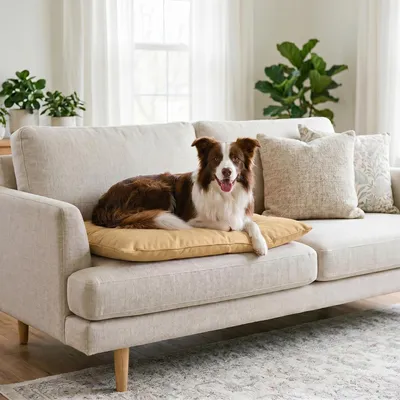 Produktbild von s Hundekissen/Katzenkissen, 60 x 100 cm, Creme