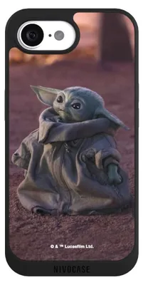 Produktbild von NIVOCASE Handyhülle für Apple iPhone 17e  Hülle NIVOpure Case Schwarz Star Wars Baby Yoda The Child