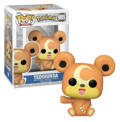 Produktbild von Funko Pop! Games: Pokemon - Teddiursa #985