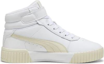 Produktbild von Puma Carina 2.0 Mid White-Alpine Snow Gold Größe EU 37,5