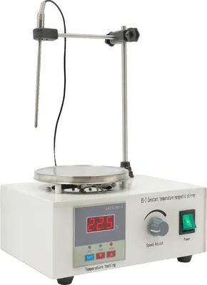 Obrázok produktu pre Magnetické miešadlo, presná regulácia teploty, nastaviteľná rýchlosť, BIELA