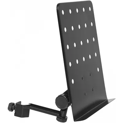 Produktbild von Stagg MUS-ARM 1 Notenständer zum Anklemmen klein mit Lochblechaufla...