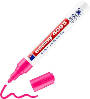Produktbild von Edding 4095, Pink, Bullet, Geruchlos, 1 Stück(e)