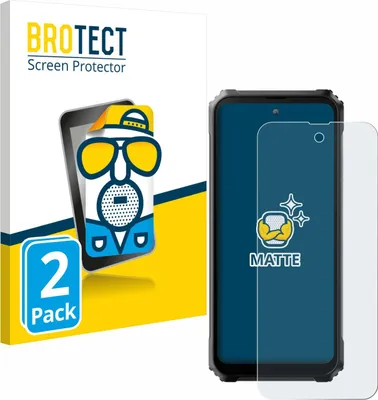 Produktbild von 2x BROTECT Schutzfolie für Blackview BL9000 Pro Displayschutz Displayschutzfolie Folie Matt Entspiegelungsfolie