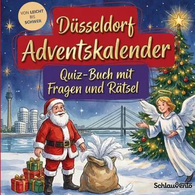 Produktbild von Düsseldorf-Adventskalender: Quiz-Buch mit Fragen und Rätsel