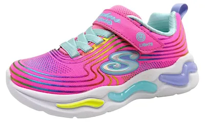 Productafbeelding van Skechers S LIGHTS WAVY BEAMS Sportschuhe Kinder Sneaker Rosa Freizeit