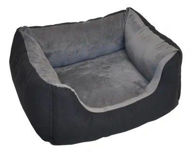 Obrázek produktu pro Pelíšek AXIN Deluxe tmavě šedý - 58x48 cm