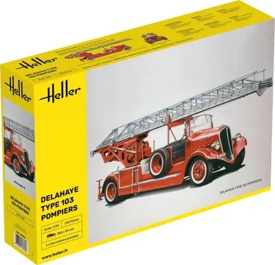 Obrázek produktu pro Heller hasičská jednotka Delahaye typ 103 1:24, 80780