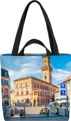Produktbild von VOID Fürth Tasche 33x33x14cm,15l Einkaufs-Beutel Shopper Einkaufs-Tasche Bag