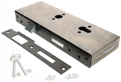 Produktbild von Kotarbau Einsteckschloss links 90x63mm mit Dose Stahl