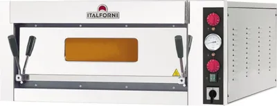Produktbild von KBS Pizzaofen für 4 Pizzen ø32cm elektro 4,5 kW 910x840x430 mm 400 V Edelstahl