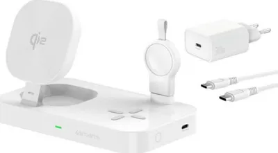 Obrázek produktu pro 4smarts 541368, Vnitřní, AC, Bezdrátové nabíjení, 1,5 m, Bílá