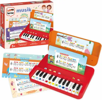 Produktbild von Jumbo Spiele Ich lerne Musik, Lernspiel, Klavier, Kinder Spiel, ab 5 Jahren, 1110100443