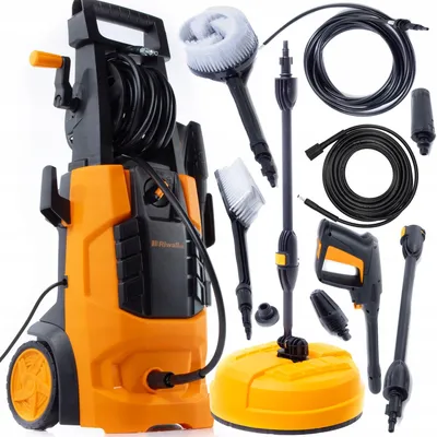 Obrázek produktu pro Čisticí zařízení vysokotlaké Riwall Pro Repw 180 S, 380 bar, včetně příslušenství, sada RIWALL PRO REPW 180
